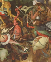 La Chute des Anges Rebelles, 1562 (détail)